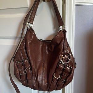 Michael Kors brown shoulder/cross body bag